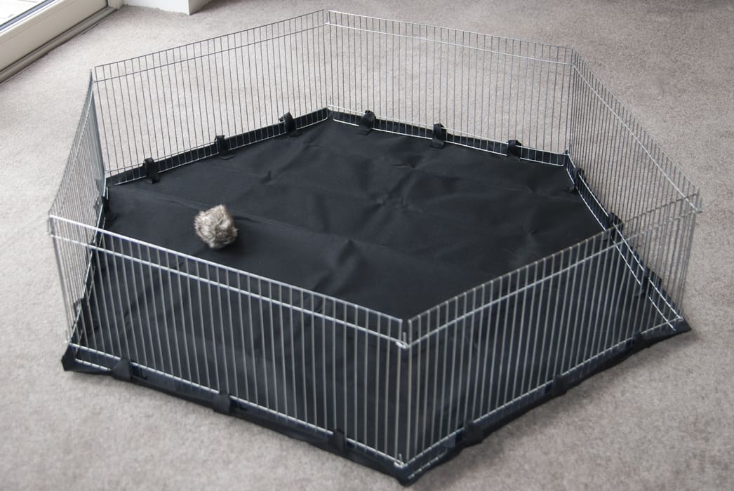 Dog playpen 2024 floor mat